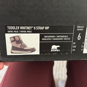 Sorel toddler snow boots